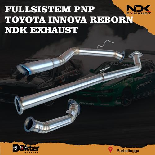 Jual KNALPOT RACING MOBIL DIESEL INNOVA REBORN SIDE EXIT NDK EXHAUST ...