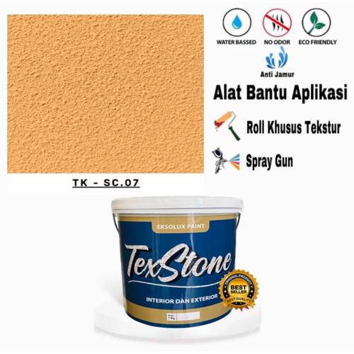 Promo Cat Motif Tekstur Kamprot Sc 06 Cat Dinding Kamprot Kemasan 1kg