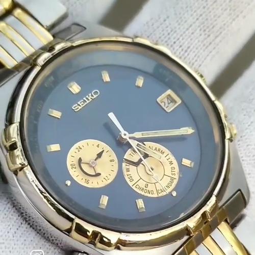 Jual seiko collection watch dancing hand world timer n0 citizen