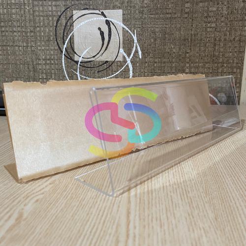Jual Akrilik Nama Meja / Akrilik Meja Custom / Papan Nama / Label Meja ...