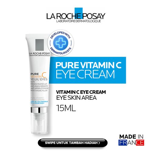 Promo La Roche Posay Pure Vit C Eye / Yeux Cream 15ml Kota Tangerang