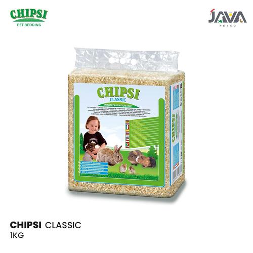 Promo CHIPSI Classic Serbuk Kayu Hamster/Marmut Wood Pet Litter 1kg