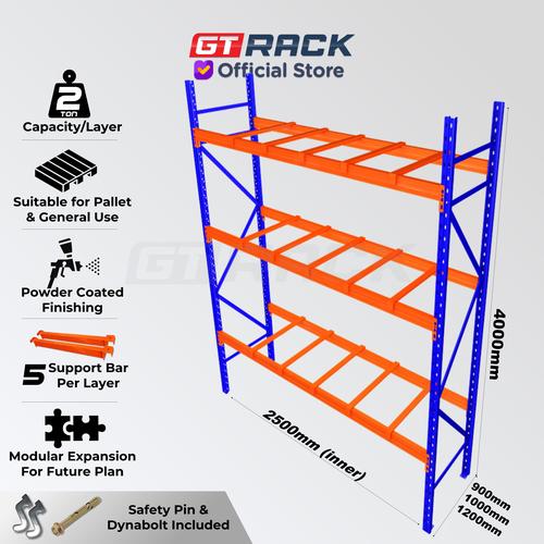 Barat Rack Promo RACK PALLET 2 TON AYORACK AI20-2540S W9 - RAK BESI PALET RACKING ...