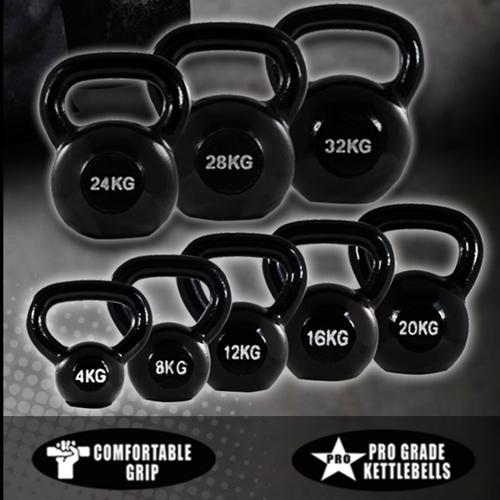 Kettlebell In Ghisa Rivestita In Neoprene Da 26 Kg - Palestra - Foto 2