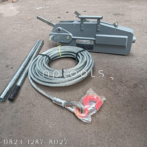 Jual Torfor NAGASAKI Wire Rope Pulling Hoist 800 Kg x 20 Meter ...