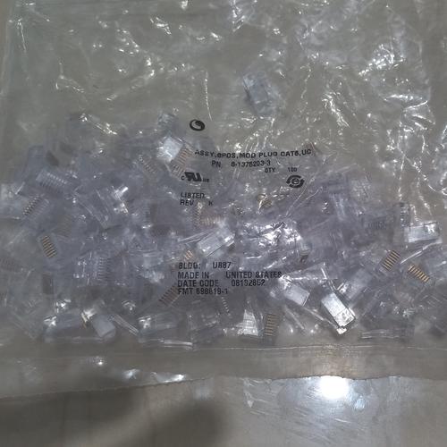 Jual AMP konektor RJ45 CAT6 Commscope Connector RJ 45 Cat 6 Original ...