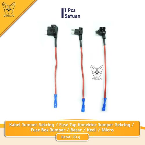 Jual Kabel Jumper Sekring/Fuse Tap Konektor Jumper Sekring/Fuse Box
