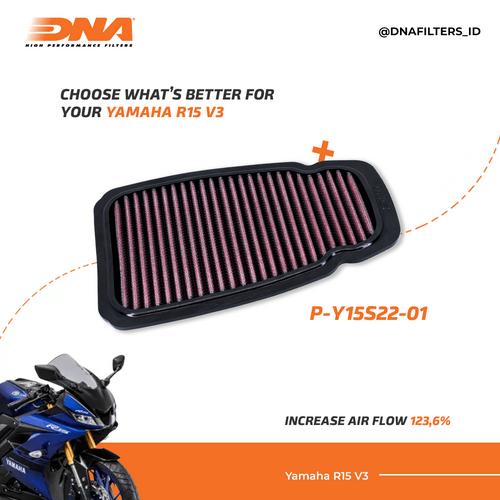 Cone Filter R15 Jual Filter Udara DNA Yamaha R15 V3 / MT 15 19'-22' Original Greece ...
