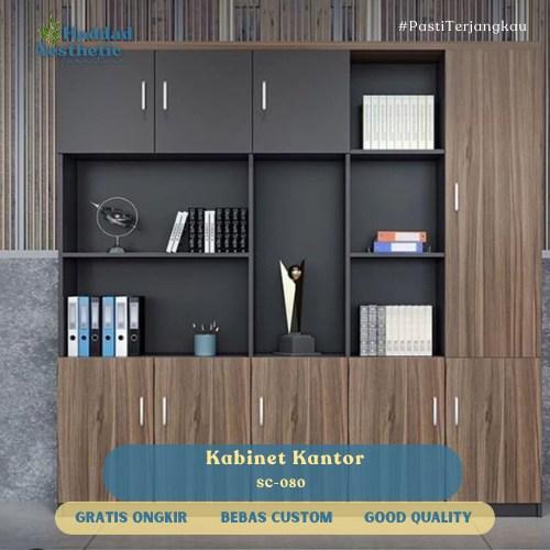 Jual Kabinet Kantor Lemari Rak Dekorasi Ruang Kantor Klasik Bisa Custom ...