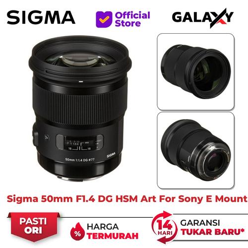 Sigma 50mm Sony Lens E Mount Promo Lensa Sigma 50mm DG HSM Art For