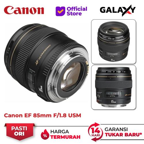 Lensa Canon EF 85mm USM di Galaxy Camera Tokopedia