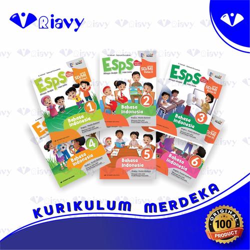 Jual ESPS Bahasa Indonesia SD Kelas 1 2 3 4 5 6 Penerbit Erlangga ...