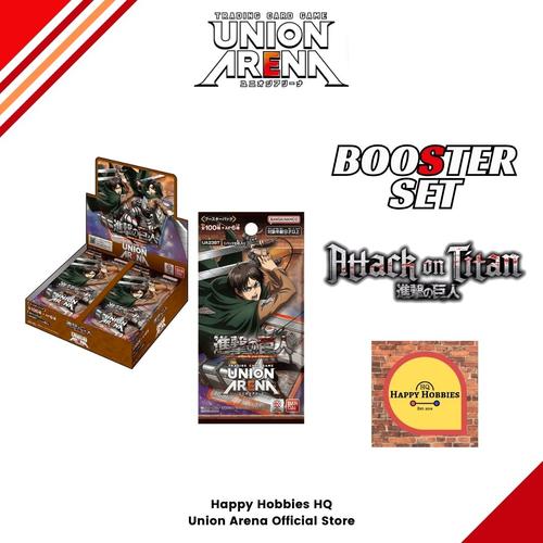 Promo Union Arena Booster BOX PACK Starter Deck Attack on Titan ...