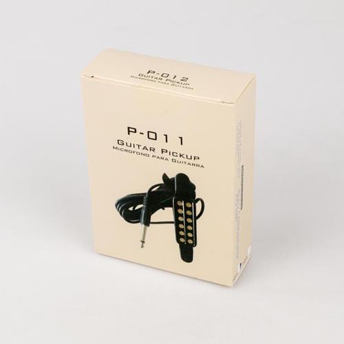 acoustic guitar 12 hole pickup microphone mic gitar akustik spull mikrofon aksesoris musik music instrumen pick up mudah easy tinggal tempel spul hole in one suara jernih jelas hitam