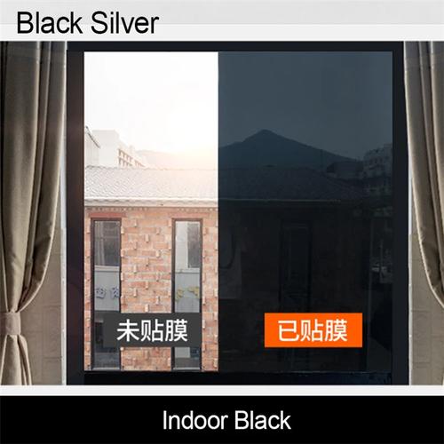 Jual Stiker Kaca Film Jendela Rumah Sticker Riben Hitam /Black-Black ...