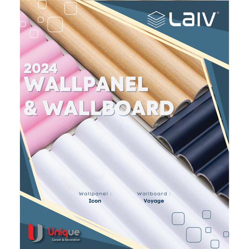 Lai Panel Promo Lai V Wallpanel Icon Series Tebal 15mm Motif Solid / Wallpanel ...
