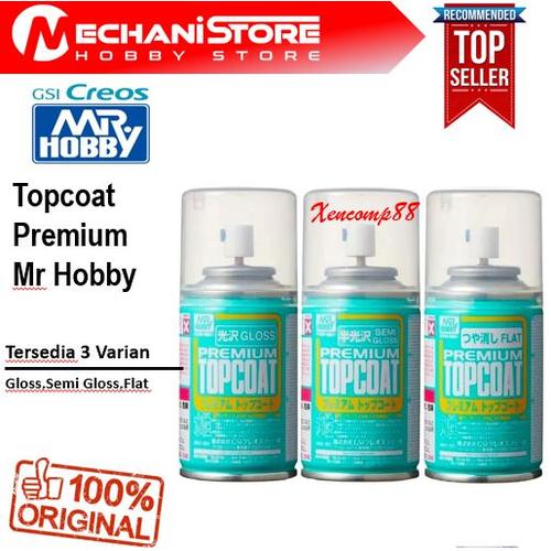 Jual Topcoat premium MR hobby Top Coat Flat Gloss Glossy semi gloss