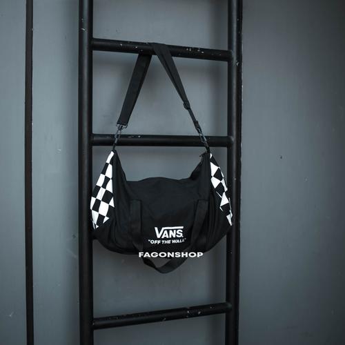Jual VANS DUFFLE BAG OVERNIGHT GYM CHECKERD ORIGINAL 100 BNIP