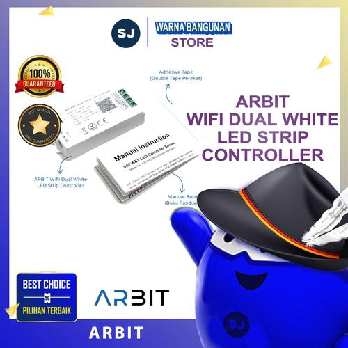 Jual ARBIT WiFi Dual White Smart LED Strip Controller lampu CCT Tuya ...