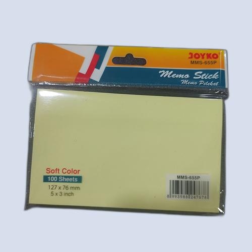 Jual Sticky Notes Joyko MMS-655P (5x3 Inch) / Stick Notes 655 Joyko ...