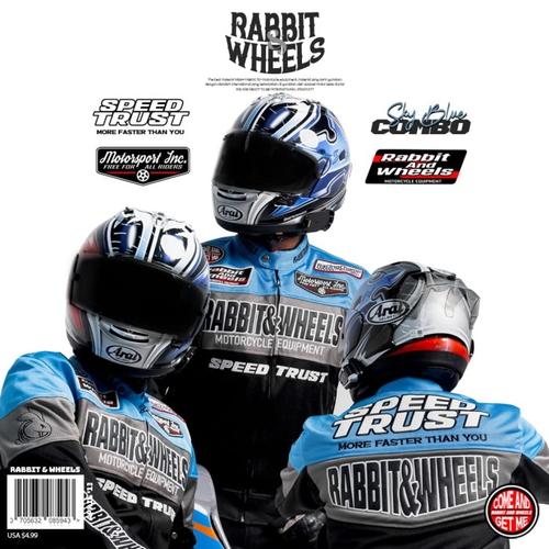 Jual JAKET MOTOR RABBIT AND WHEELS COMBO 