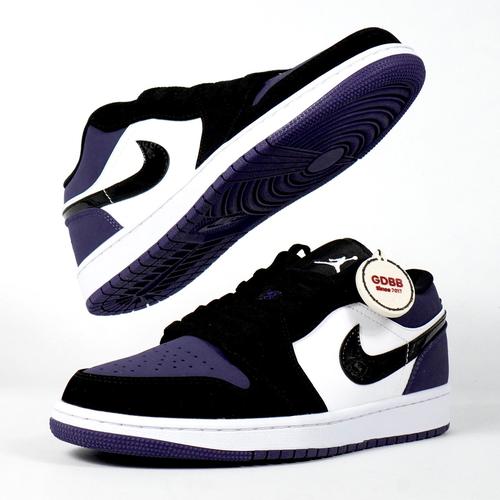 Aj1 Court Purple Low Air Jordan Low Court Purple Authentic