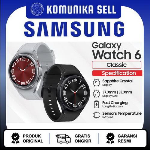 Jual Samsung Galaxy Watch6 Classic 47mm Black Kota