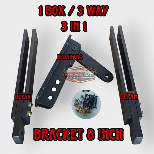 Jual Bracket 3WAY 8 inch Line Array Alumunium / Breket 3 WAY 8 ...