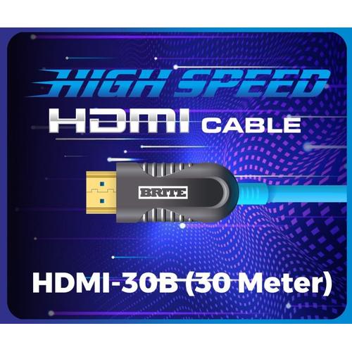 Promo BRITE CABLE HDMI 30 METER KABEL PROYEKTOR HDMI 30 METER 4K FIBER ...