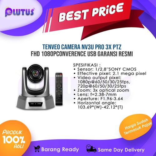 TEVO-NV3U grand angle Meilleure caméra PTZ pour vidéoconférence professionnelle USB avec zoom 3X