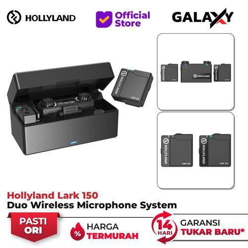 HOLLYLAND LARK150 Duo ワイヤレスピンマイクlark 150 【公式通販】