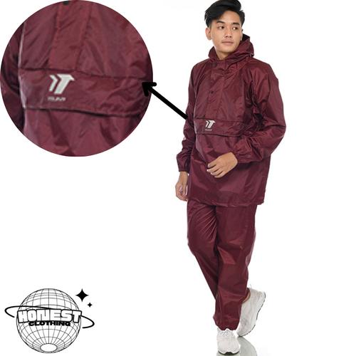 Promo Jas Hujan Kangaroo Full Seal Setelan Mantel Waterproof Anti Air