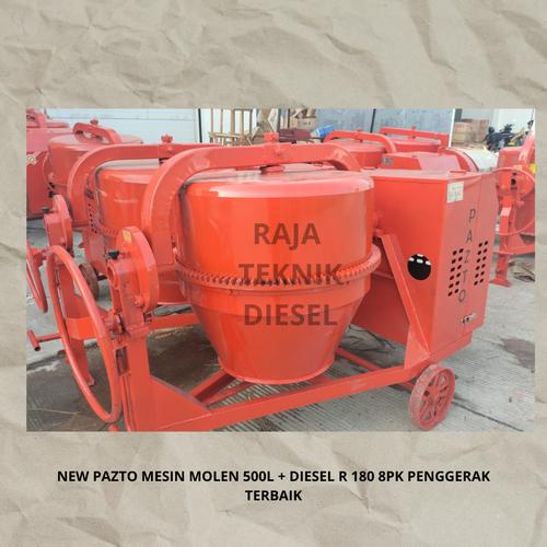 Molen R 175 Jual MOLEN STAHLEISEN 500L + DIESEL 8 PK R 180 MOLEN SEMEN BETON ...