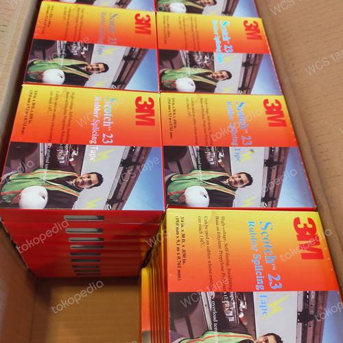 Jual isolasi raber scoth 23 isolasi kabel listrik tegangan tinggi ...