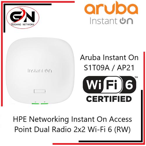 Jual HPE Networking Aruba Instant On AP21 (RW) Wi-Fi 6 AP S1T09A ...