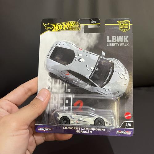 Hot Wheels Lb- Works Lamborghini Huracán Coupé Color Blanco - Foto 4