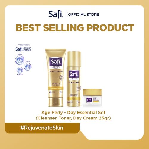 Safi Essentials Promo SAFI - Age Defy - Day Essential Set (Cleanser, Toner, Day Cream ...