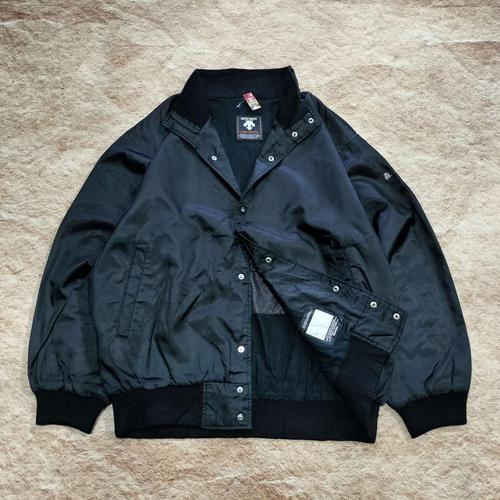 Jual jaket varsity coach DESCENTE jaket eindbreaket pria hitam