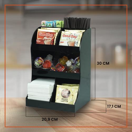 Jual Rak Tempat Paper Cup Condiment Organizer Condiment Only Slim ...