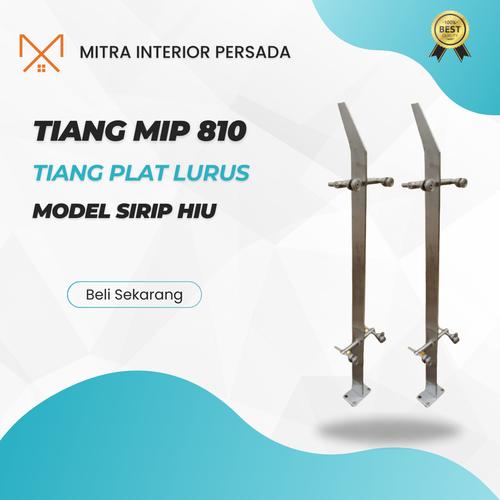 Jual Tiang Railing Tangga Model Kaca Tebal Plat 8 mm Stainless Steel SS ...