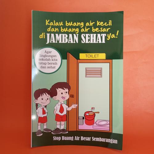 Jual Poster Stop Buang Air Besar Sembarangan, Poster Buang air kecil ...