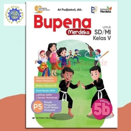 Jual Buku Bupena Merdeka Kelas 5 SD 5B Kurikulum Merdeka Erlangga ...
