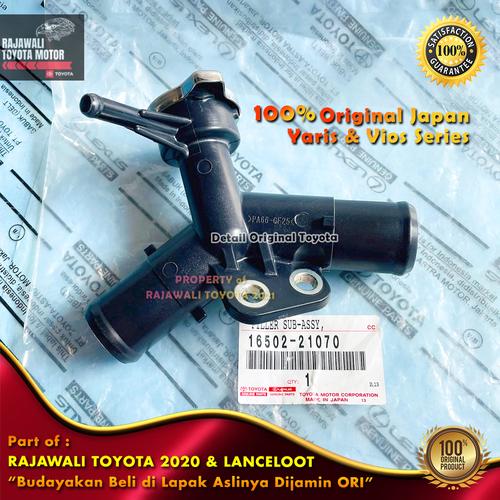 Jual New Pipa Air By Pass Tutup Radiator Vios & Yaris 2006-2013 Filler ...