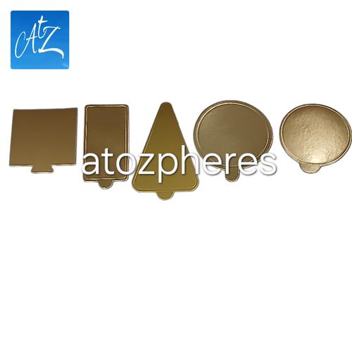 Jual 5pcs kertas tebal bentuk bulat segi tiga segitiga persegi panjang ...