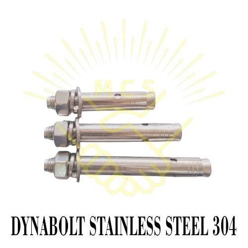 Jual Dynabolt Stainless 304 M8 X 70 / Dinabolt Stainless Steel 304 M8 X ...