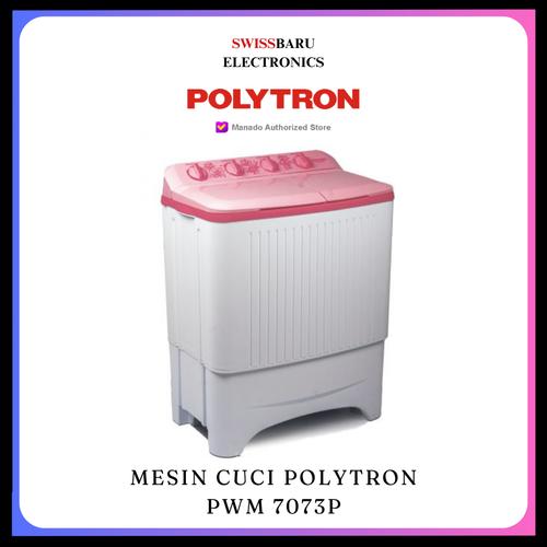 Promo MANADO - MESIN CUCI POLYTRON PWM 7073P - Kota Manado - Swiss Baru