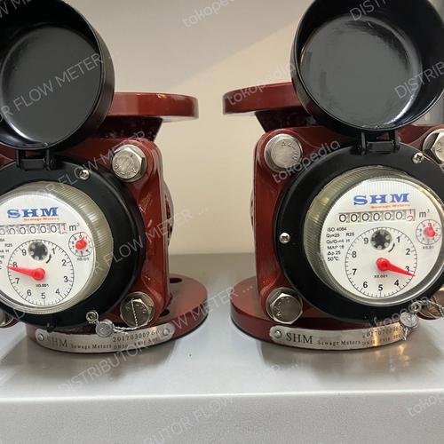 Jual water meter air limbah merk SHM Size 2 inch Inch / Meteran Air Shm ...