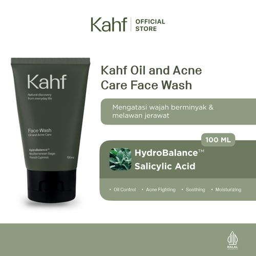 Promo Kahf Oil and Acne Care Face Wash 100 ml - Sabun Wajah Pria - Kab