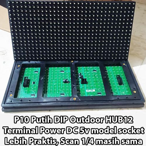 Jual LED Module P10 Putih DIP Outdoor - Kota Bandung - FAN LED Reklame ...
