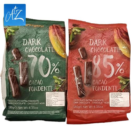 Jual Coklat cokelat hitam bentuk stik Vergani DARK CHOCOLATE STICK 70%